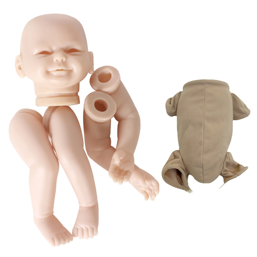 

ACESTAR 18 дюймов 45 см Искусственный силикон винил Bebe Неокрашенный Reborn Baby кукла комплект ручной работы DIY куклы наборы # DK77