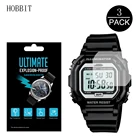 Защитная пленка для экрана умных часов 3 шт., для Casio DW5600 W800H-1AV LA680 LA670 HD, прозрачная пленка с защитой от пузырей и царапин, не стекло