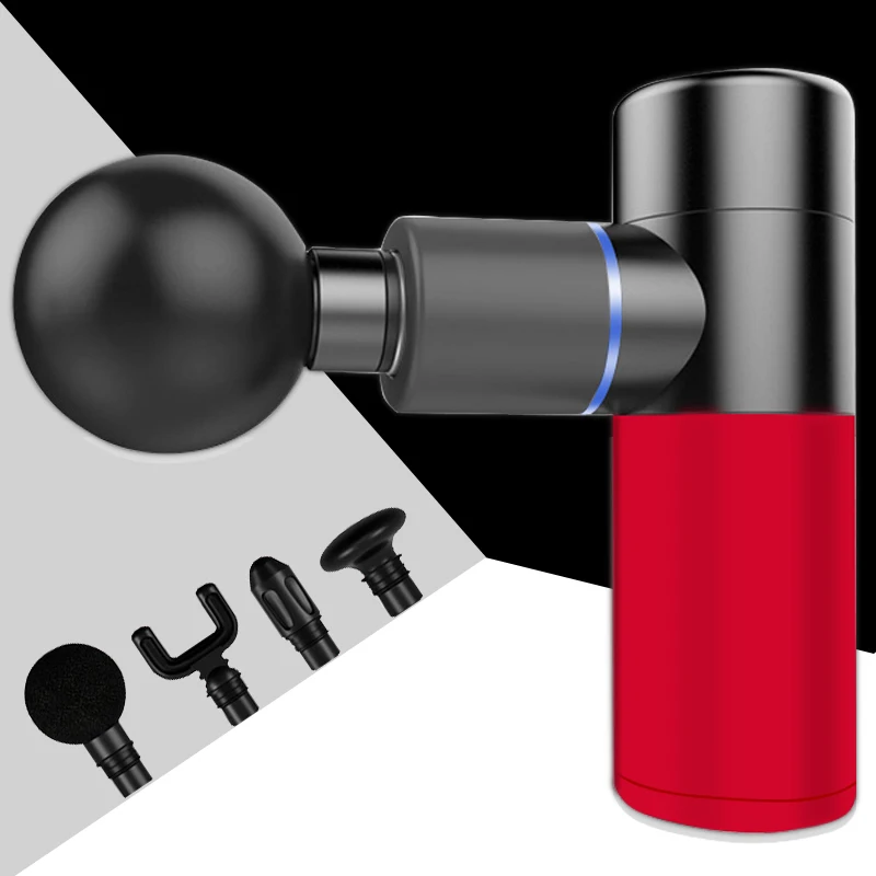 Электрический массажный пистолет для мышц малого размера массажер глубоких