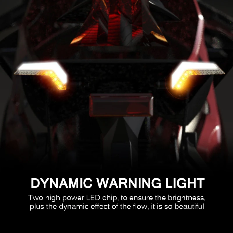 12V светодиодный индикаторы для мотоцикла течет указатели поворота мотоцикл