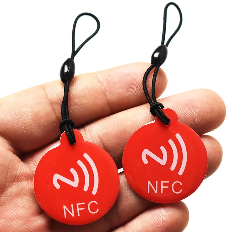 2 шт. NFC 213 эпоксидная карта теги RFID 144 байта 13 56 МГц Водонепроницаемый 30*33 5 мм для