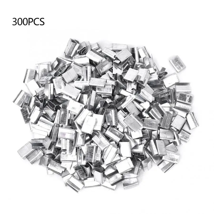 300 шт. полуоткрытые оцинкованные стальные обвязочные уплотнения для мебели с