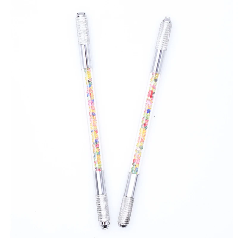 Вышивка 3D бровей губ ручка для микроблейдинга Перманентный макияж аксессуары