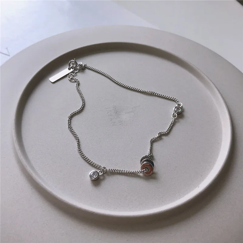 RUIYI реальные 925 стерлингового серебра для женщин летом прохладно Сандалеты с