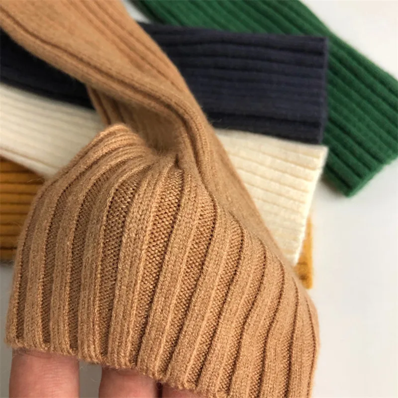 

Korean Style Winter Boys Girls Turtleneck Bottoming Sweaters Baby Child Solid Color All-match Warm Knitted Pullover Toddler Kids