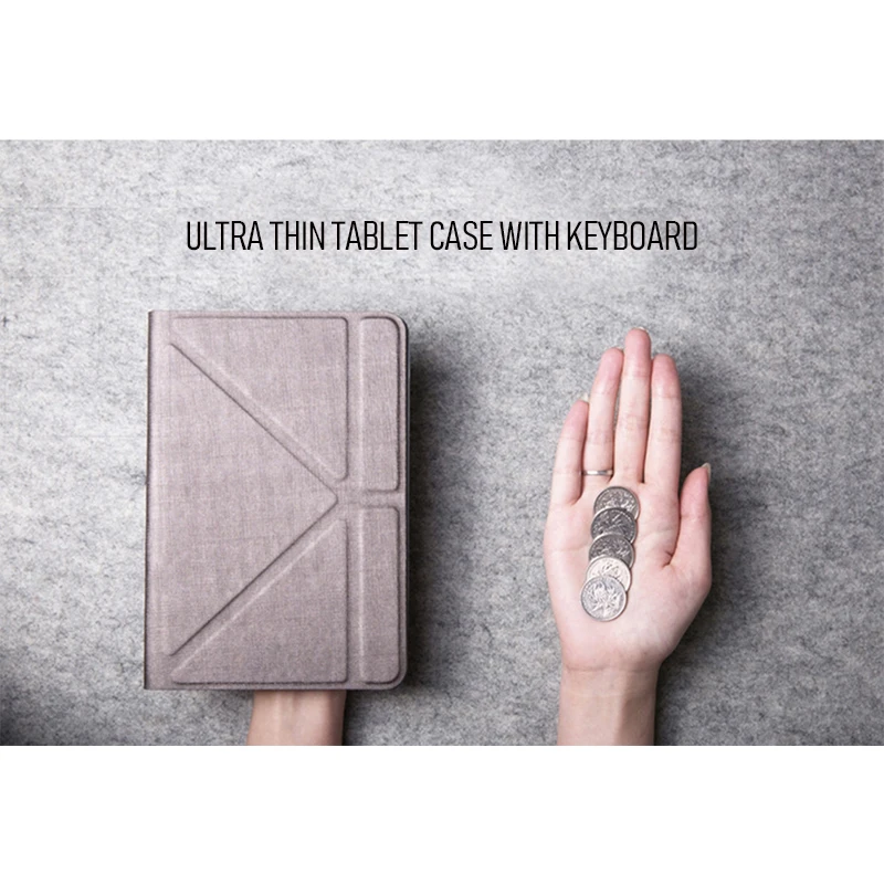 Тонкий беспроводной Bluetooth чехол для планшета iPad 7 9 портативный mini 1/ 2/3 /4 5 Ipad|Чехлы