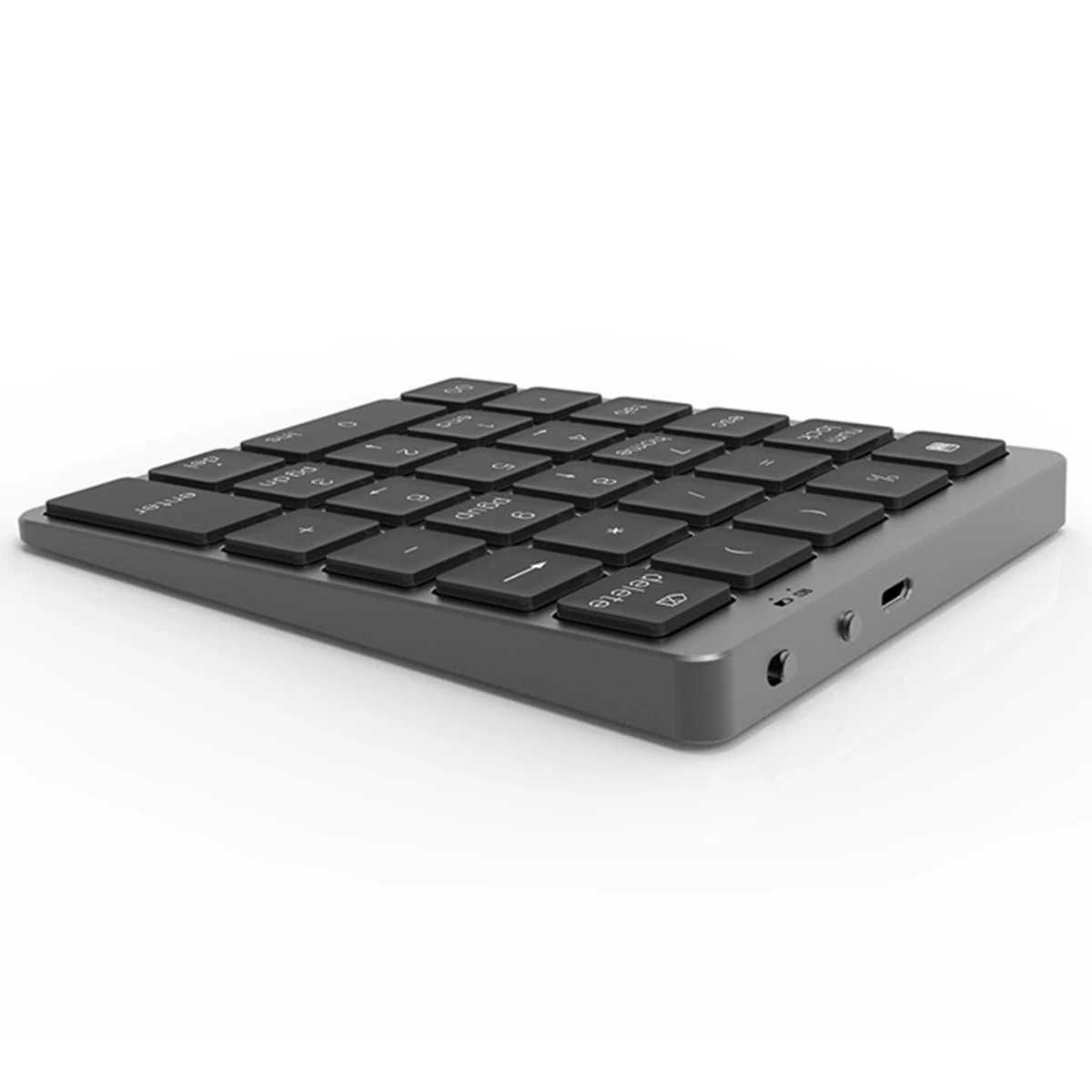 Алюминиевый сплав 28 клавишная Беспроводная BT 3 0 клавиатура с числовой