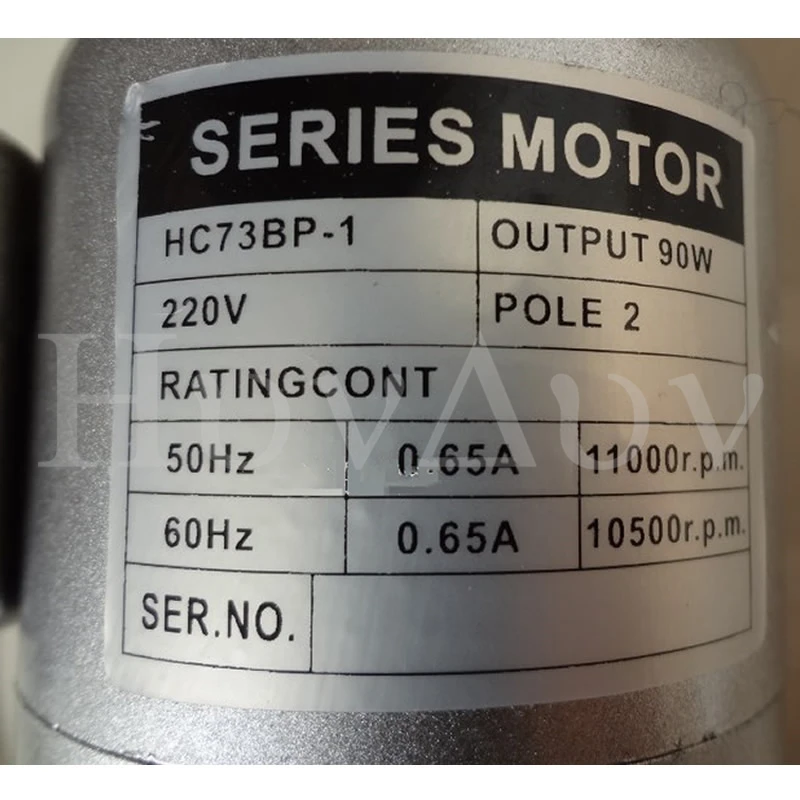 GK26 1A мотор швейной машины 220 В пер. тока 50/60 Гц 0.65A 90 Вт 11000 об/мин 2 отличное качество