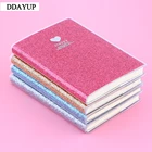 Оригинальный блокнот из ПВХ, бумажный дневник, школьный светящийся классный блокнот Kawaii, бумажный ежедневник, планировщик, скетчбук, подарок для детей