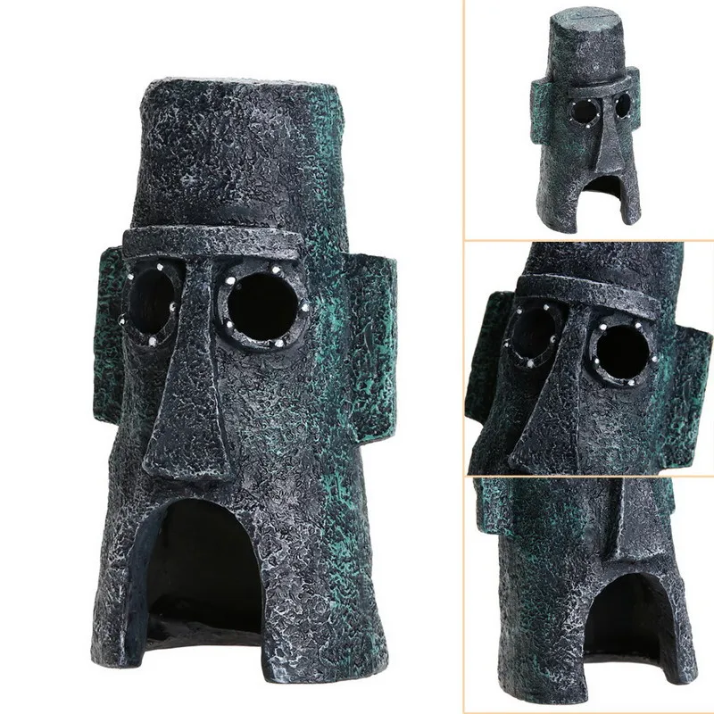 

Atificial Fish Cave Tank Ornament Resin Crafts Aquarium Landscaping Decor Accessories