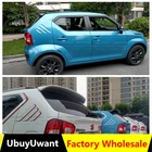 UBUYUWANT для Suzuki IGNIS 2016 2017 2018 2019 2020 ABS Праймер Неокрашенныйподдельный карбоновый задний спойлер на крышу автомобиля