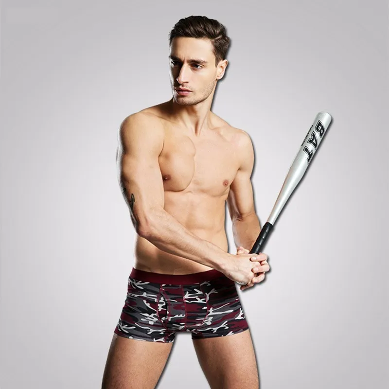 2021 новый сексуальный Для мужчин хлопковые трусы боксеры натуральный хлопок