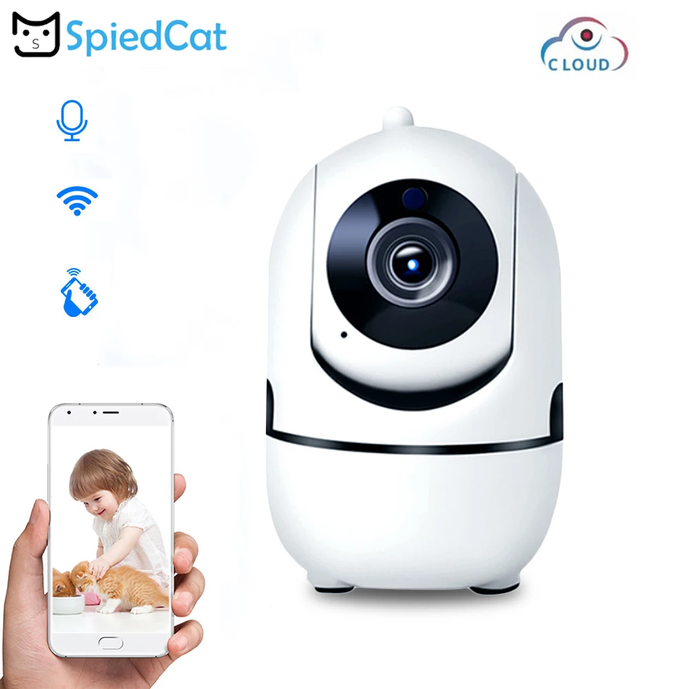 HD 720P ночное видение беспроводной Wi Fi IP P2P двухстороннее аудио Обнаружение