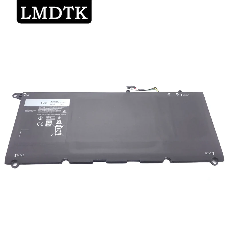 LMDTK Новый PW23Y Аккумулятор для ноутбука Dell XPS 13 9360 серии RNP72 TP1GT 7 6 в 60