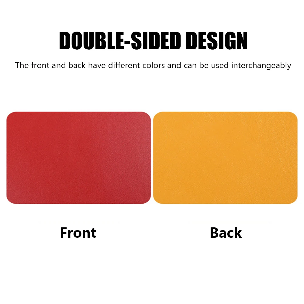 3 размера большой кожаный коврик для мыши офисный ноутбука компьютерный стол