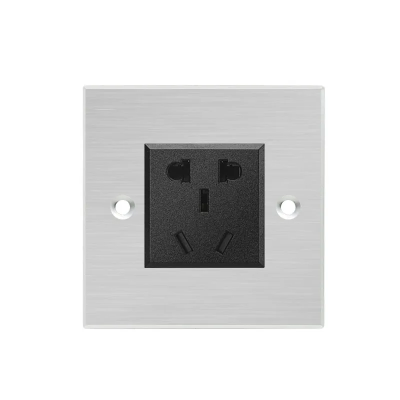 Панель из алюминиевого сплава, Vga, Hdmi, 3pin, Xlr, женский, мужской, информационный выход, Настенная мультимедийная розетка для совещаний, Hdmi, Vga, Hdmi, Dvi