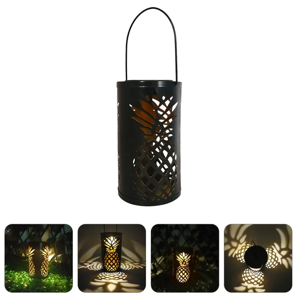 

Solar Light Hollowed LED Iron Art Outdoor Solar Lantern Decorative Hanging Lamp