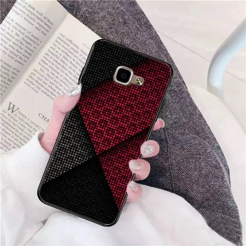 

FHNBLJ Car Carbon Fibre Soft Phone Case Capa for Samsung A10 20s 71 51 10 s 20 30 40 50 70 A30s A21