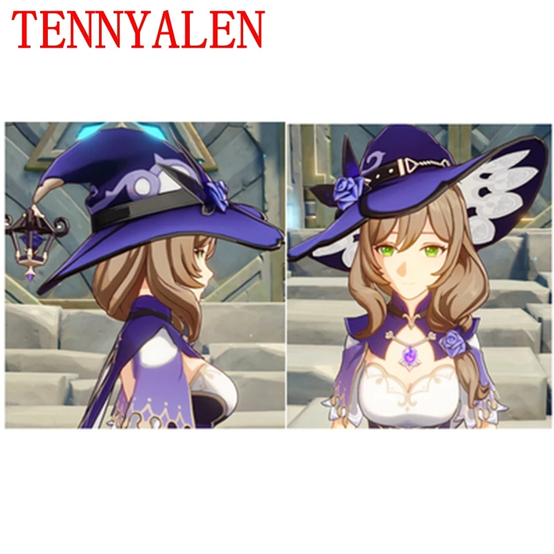 Новинка 2020 парик game Genshin Impact для косплея жёлтая Лиза большой объем + дышащая сетка