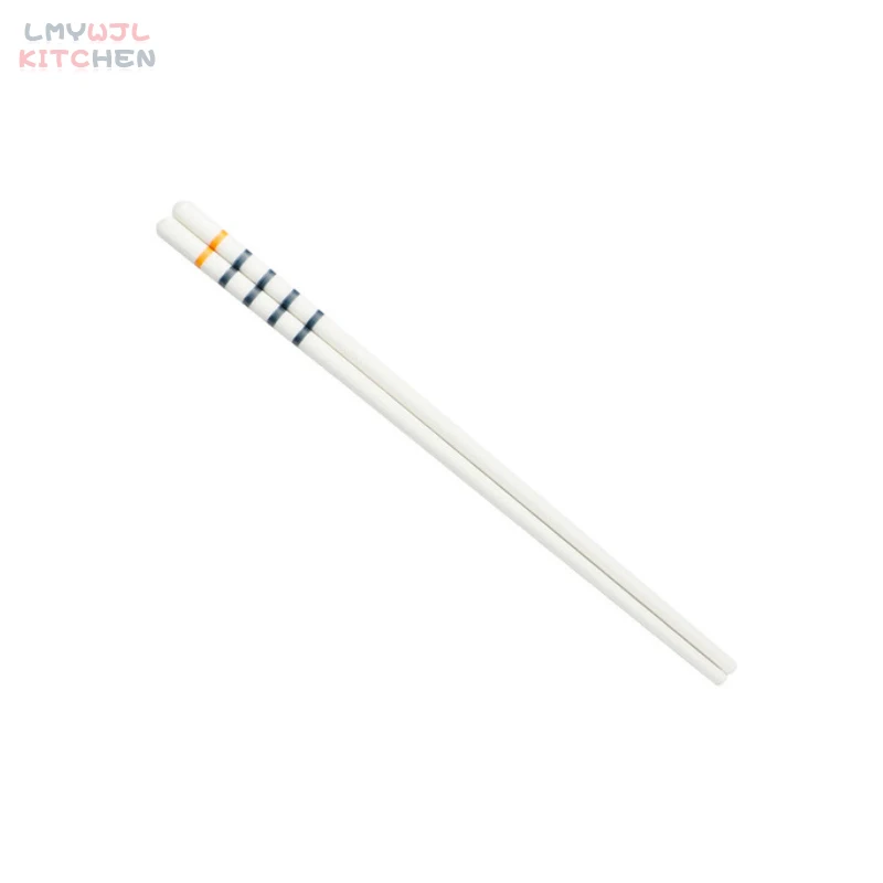 

Japanese-Style Mold-Proof Ceramic Chopsticks Household Simple Non-slip Chopsticks Sushi High-quality Tableware Chopsticks