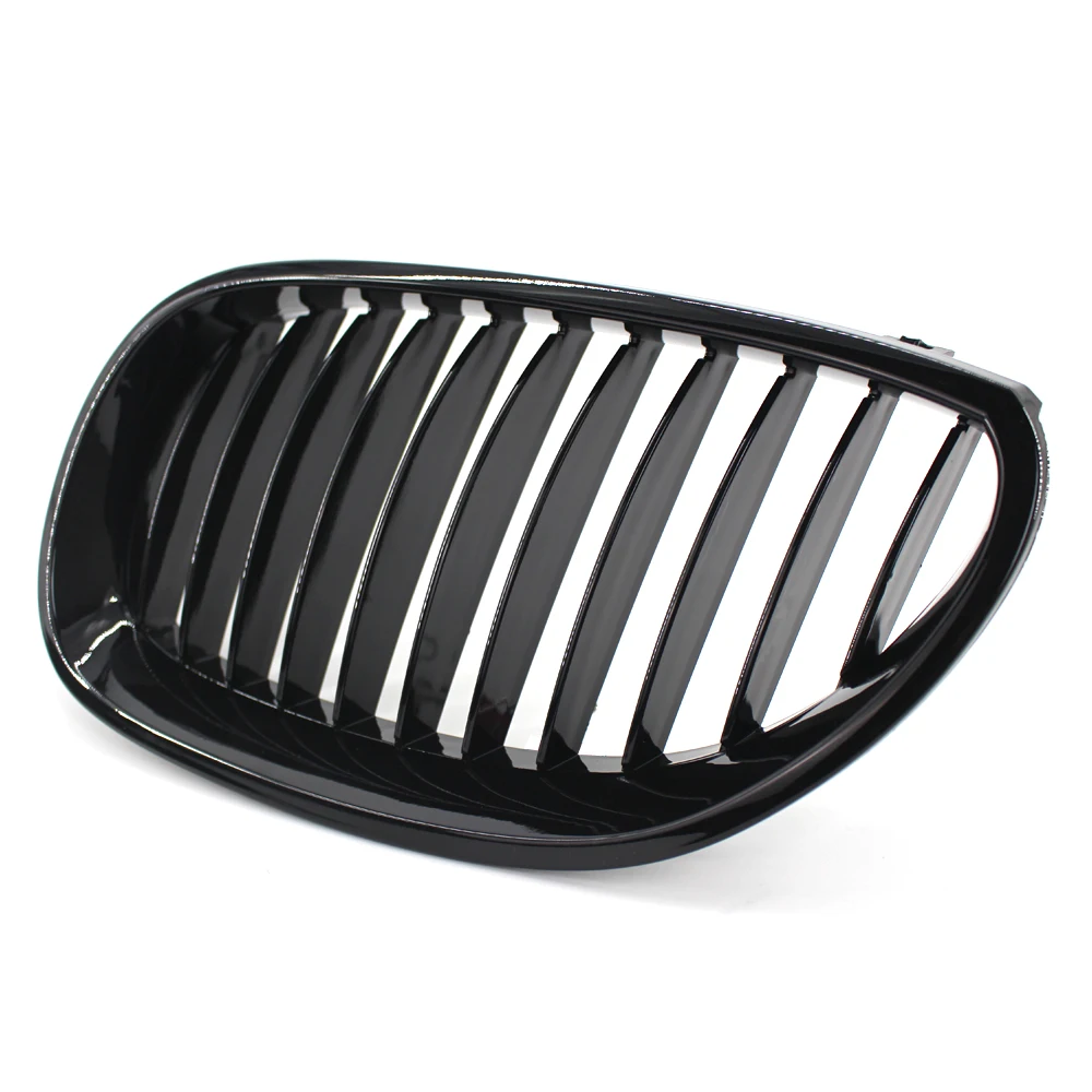 

New Brand Gloss Black Racing Grills Car Front Kidney Grilles For BMW E60 E61 2003-2010 M5 5-Series Car Parts Bmw