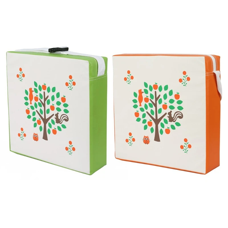 

Children Increased Chair Pad Baby Dining Cushion Removable Leather Seat Booster