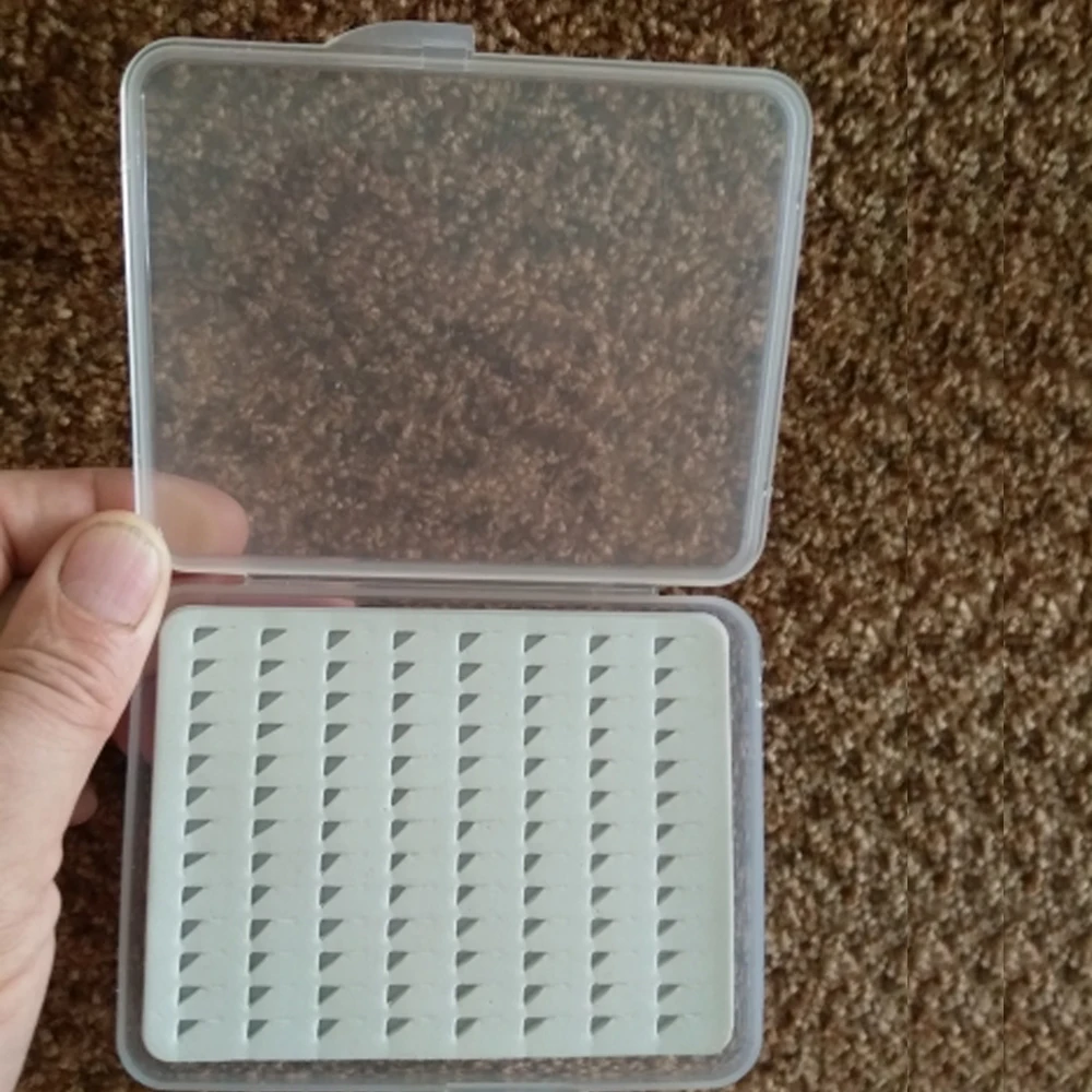 Супер тонкий чехол для ловли нахлыстом мух коробка хранения рыболовных приманок