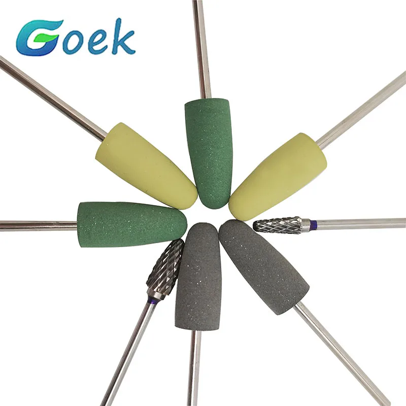 Набор для полировки акрила 8 шт./компл. сверла стоматологический инструмент