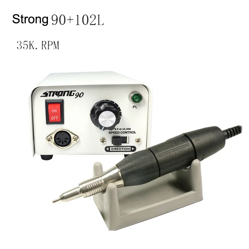 Микромотор стоматологический Saeshin Strong90 Полировка микро мотор 102L наконечник для