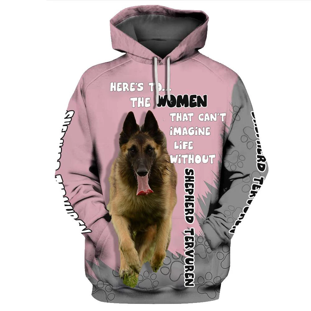 

CLOOCL Mens Pet Hoodies Greativity 3D Rottweiler Letter Hoodie Unisex Harajuku Pocket Casual Hooded Shirts Women Streetwear