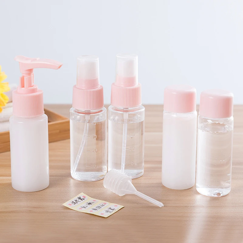 Путешествия Товары набор для хранения 7 комплектов парфюмерный лосьон очищающее