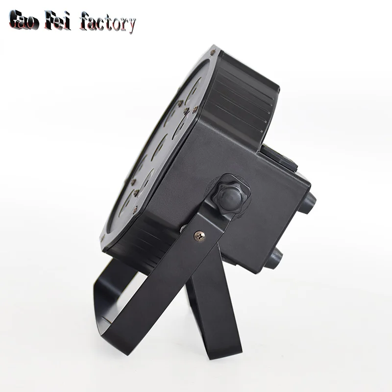 DMX Control LED Par 7x12W RGBW 4IN1 Luxury DMX 8 Channels LED Flat Par Light(6pcs/lot