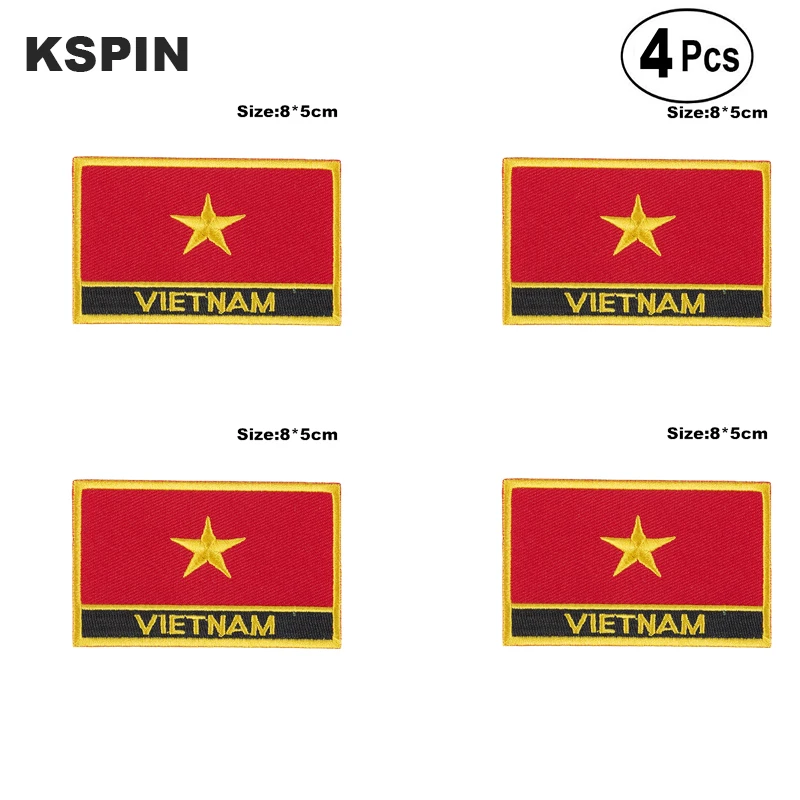 Того Shiled форма флаг нашивки с национальным флагом для одежды DIY украшения PT0051