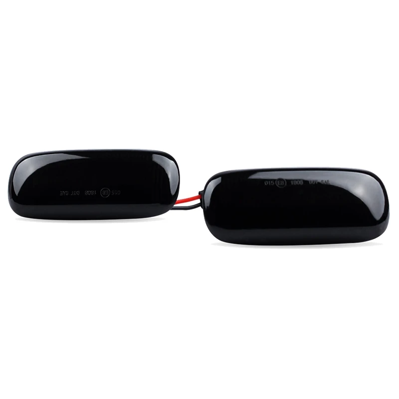

for- A3 S3 8P A4 S4 RS4 B6 B7 B8 A6 S6 RS6 C5 C7 Car Smoked LED Dynamic Side Marker Light Turn Signal Blinker