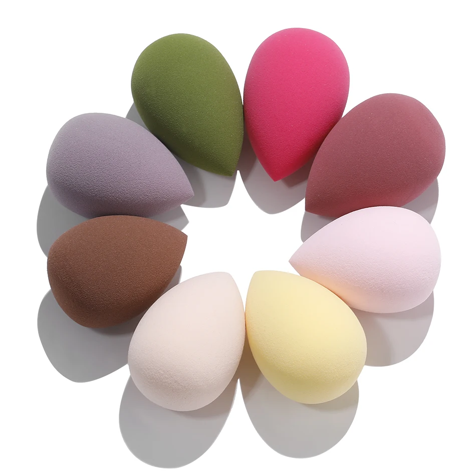 

1Pc Cosmetic Puff Powder Puff Smooth Women's Makeup Foundation Sponge Beauty To Make Up Tools & Accessories Water-drop Shape