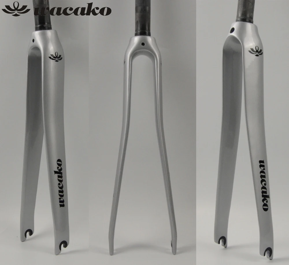 Wacako вилка новая в стиле карбонового цикла One -1 /8 700c 367 г для дорожного велосипеда