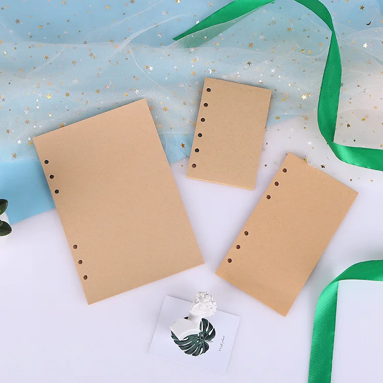 

45 Sheets A5 A6A7 Loose Leaf Notebook Refill Spiral Binder Inner Page Weekly Monthly To Do Line Dot Grid Inside Paper Stationery