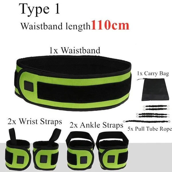 

NEW Fitness Bounce Trainer Rope Basketball Football Running Jump Trainer Resistance Bands Legs Strength Training Strap