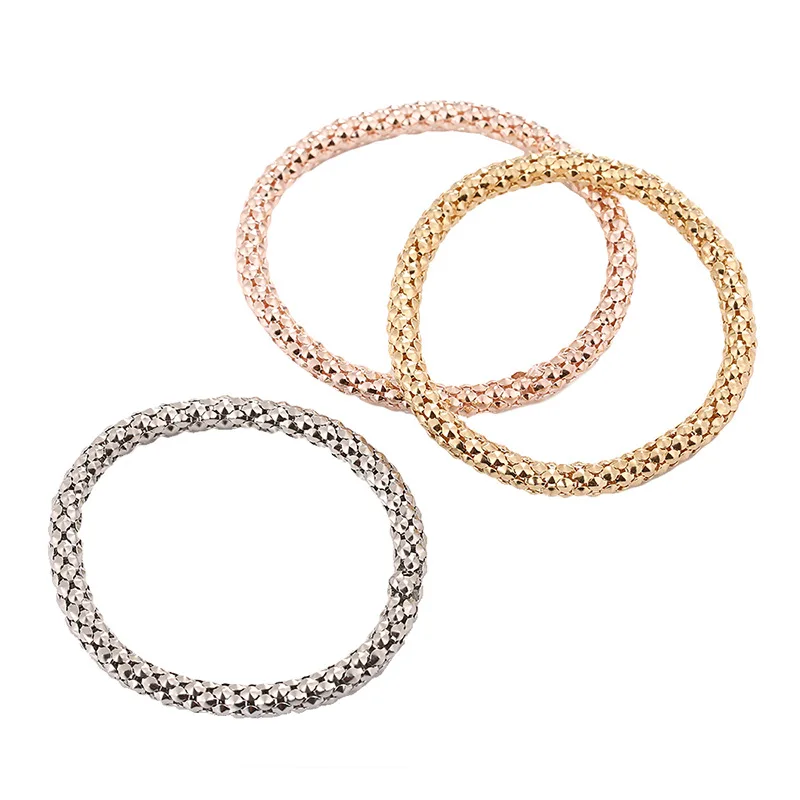

Three-color Set Elastic Popcorn Corn Chain Bracelet More Than Female Accessories Couple Bracelets Accessories Fashion Jewelry