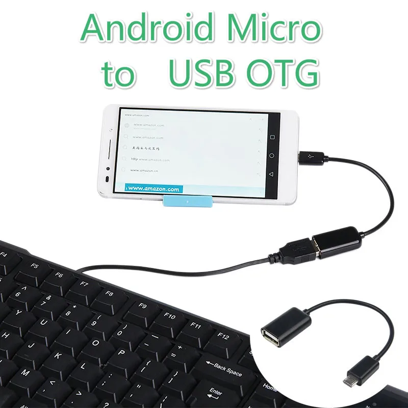 Адаптер для Android Micro Type C на USB OTG конвертер кабеля аксессуары телефона Xiaomi Huawei Oppo