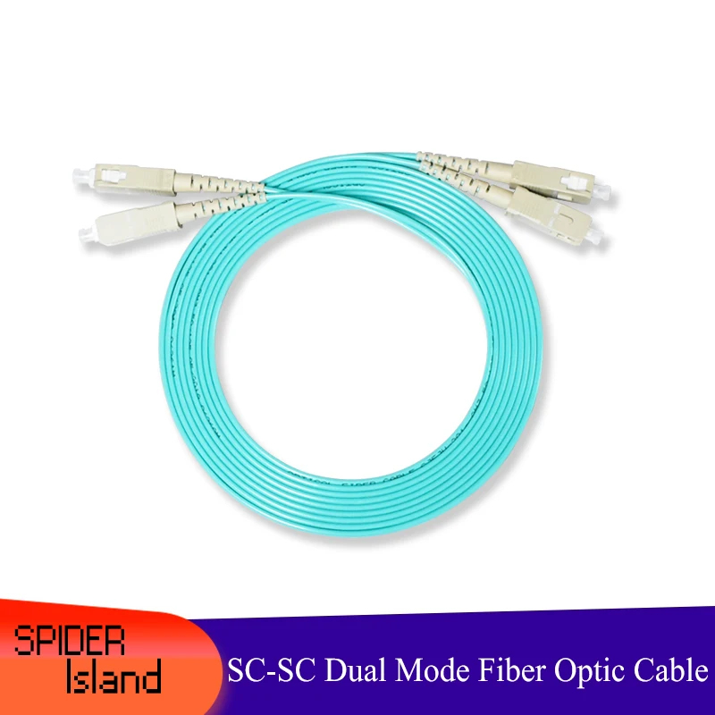10 гигабитный волоконно оптический патч корд SC в двухъядерный многомодовый