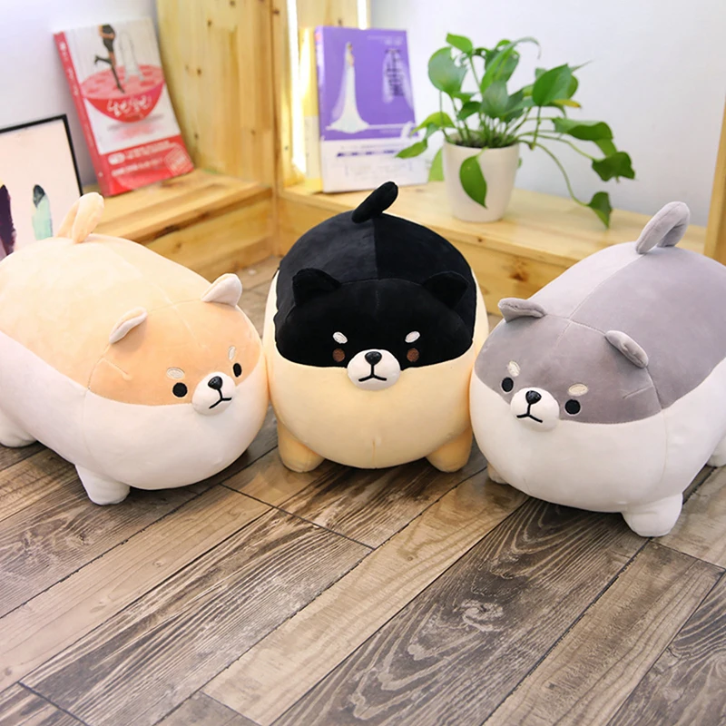 

40/50cm Cute Shiba Inu Dog Plush Toy Stuffed Soft Kawaii Animal Cartoon Pillow Lovely Gift for Kids Baby Children Good Quality