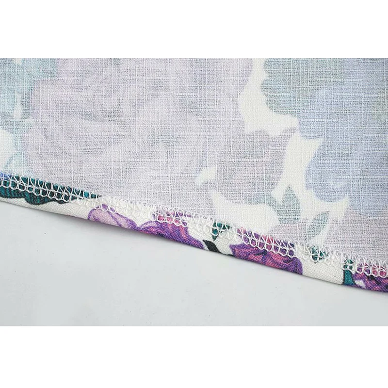 

Vintage Women Lantern Sleeve Loose Jumpsuits Ladies Floral High Waist Party Loose Romper Female Summer Outfits Playsuit