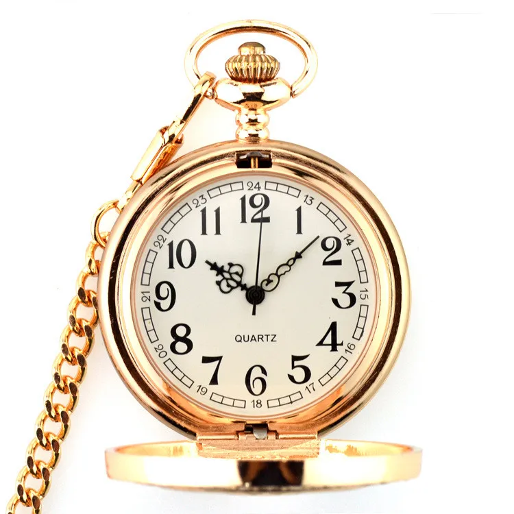 Полые колеса ретро мужские карманные часы с цепочкой стимпанк Скелет для мужчин