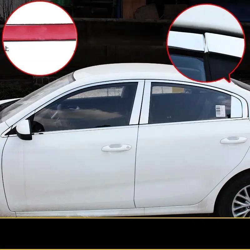 Декоративные модифицированные Automovil авто окна багажник задние панели внешние