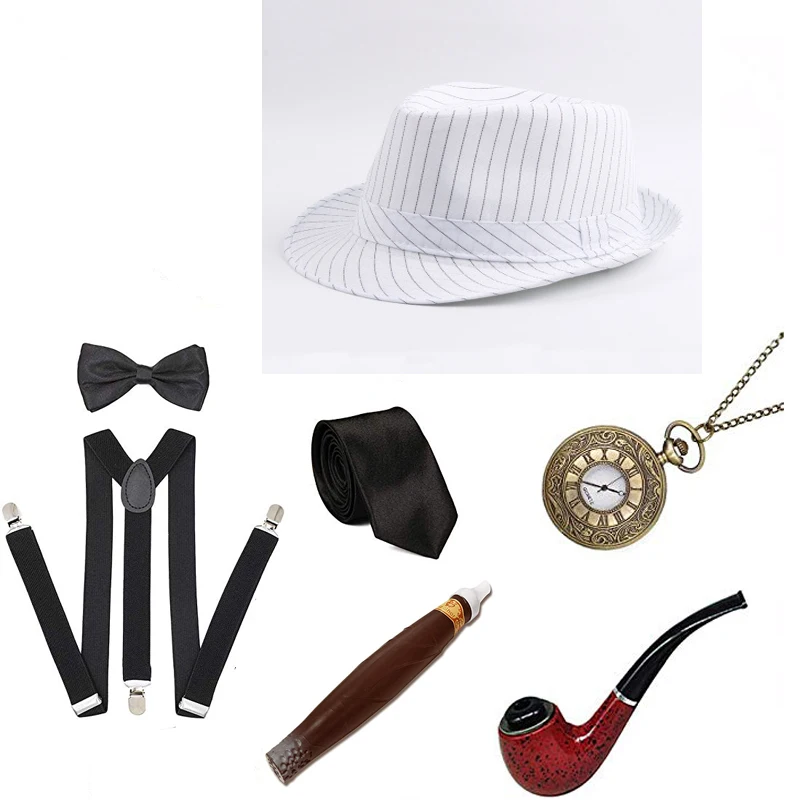 Набор мужских наручных часов 20s 30s винтажные карманные часы в стиле ретро для