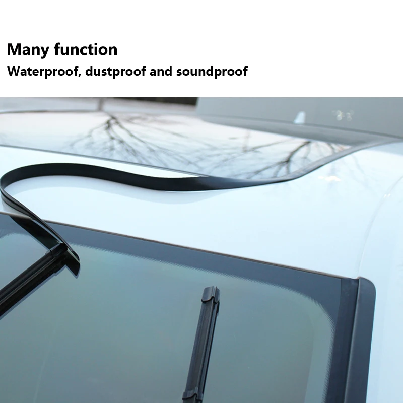 Резиновая уплотнительная лента для края лобового стекла автомобиля крыши