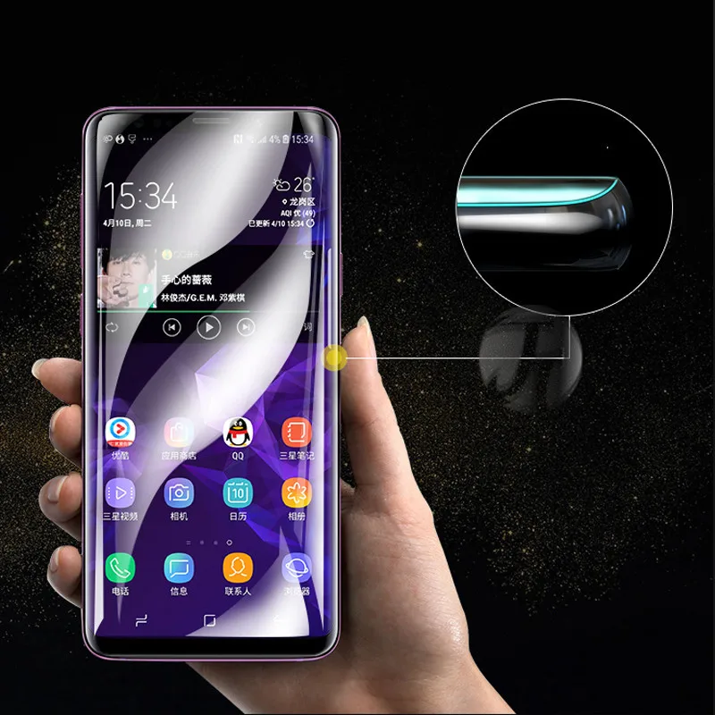 Пленка для Samsung Galaxy S9 S10 S8 Plus Note 8 9 защита экрана s10 s9 s8 plus S10e S6 S7 Edge|Защитные стёкла и