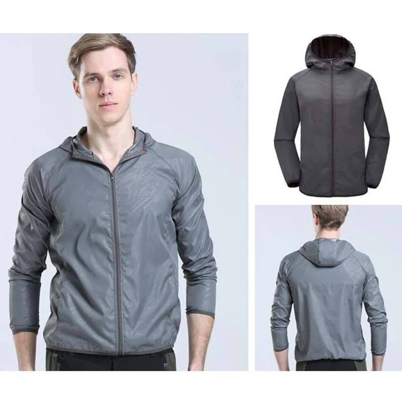 Женские и мужские спортивные ветрозащитные водонепроницаемые быстросохнущие