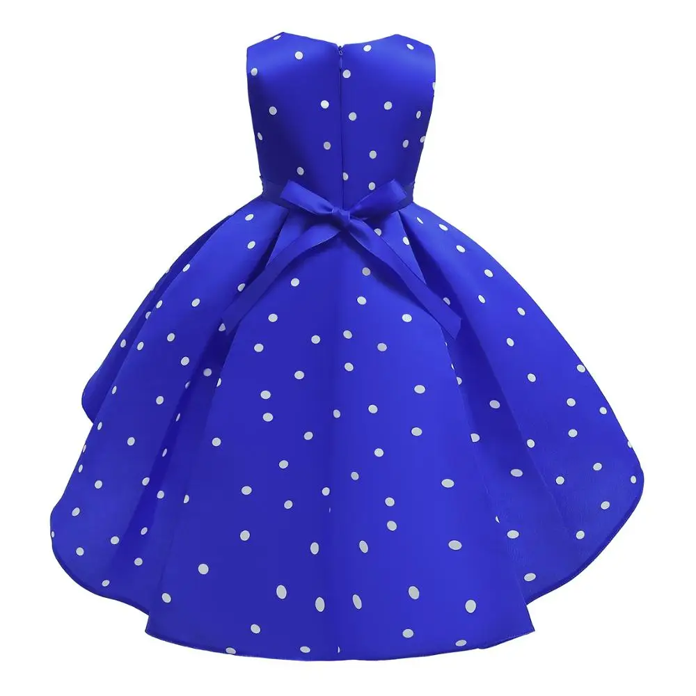Girls Princess party Dress Birthday wedding clothes Girl Pearl Flower Sleeveless Gown Prom for 2-10 Yrs Baby clothing | Детская одежда
